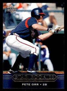 2005  Upper Deck  #426 Pete Orr Atlanta Braves RC