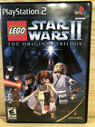 LEGO Star Wars II 2 The Original Trilogy Sony PlayStation 2 PS2 Game + Manual