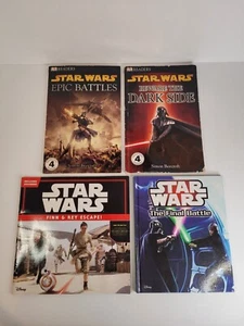 Lot Of 4 Kid's Star Wars Books (S5) - Picture 1 of 2