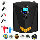 Air Compressor 12V Dc Tire Inflators Air Tire Pump 150 Psi With Emergency Led