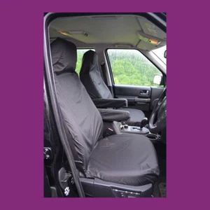 Land Rover Discovery 3 4 negro a medida impermeable frontal con reposabrazos fundas de asiento - Imagen 1 de 2