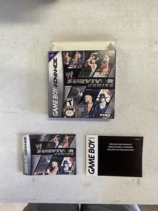 ⚡️WWF Survivor Series WWE Gameboy Advance BOX AND MANUALS ONLY!! NO GAME⚡️ - Picture 1 of 6