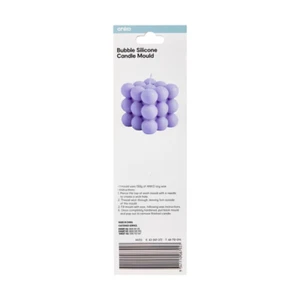 3 Pack Bubble Silicone Candle Moulds - ANKO - Picture 1 of 8