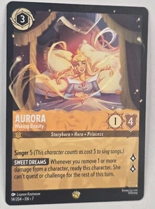 Aurora - Waking Beauty 14/204 Archazia's Island Foil Spedizione Lorcana Regolare VELOCE - Foto 1 di 10
