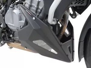 CF Moto 800MT Sport 2022-2025 Bauchwanne Carbon Look mit Silber Mesh Powerbronz - Bild 1 von 4