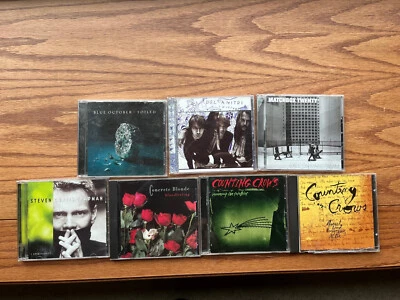 7 CD lot Light Rock Alternative COUNTING CROWS x2 Concrete Blonde Matchbox 20 + - Imagem 1 de 2