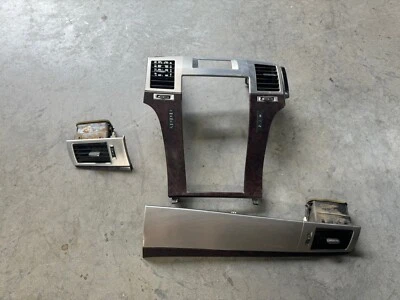 Cadillac Escalade 2007-2014 bisel tablero embellecedores radio bisel ventilaciones madera grano usado Foto 1 de 4