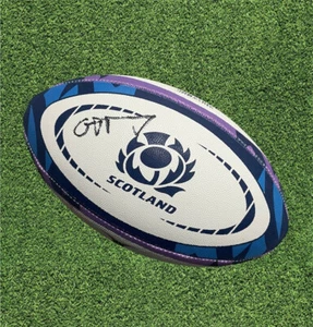 Gregor Townsend - Scotland & Lions Rugby - Signed Mini Ball - COA - Picture 1 of 1