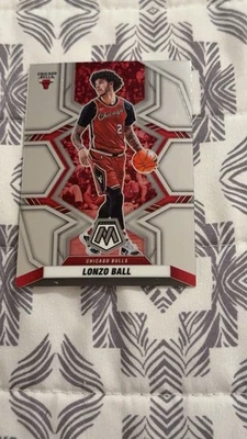 2021-22 Panini Mosaic - Lonzo Ball #33 - Image 1 of 2