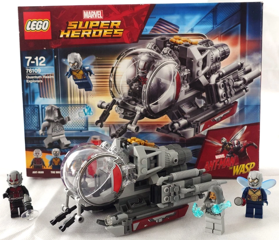Juego completo Lego 76109 Quantum Realm Explorers (Ant-Man & The Wasp) de segunda mano Foto 1 de 4