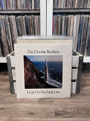 The Doobie Brothers - Livin’ On The Fault Line - Vinyl LP Warner Bros. BSK-3045 - Image 1 of 4
