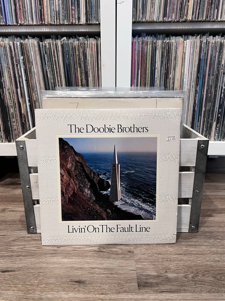The Doobie Brothers - Livin’ On The Fault Line - Vinyl LP Warner Bros. BSK-3045 - Image 1 of 4