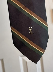 Vintage YSL men’s Tie - Picture 1 of 7