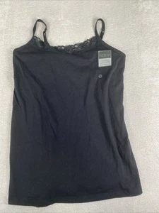 New Catherines Suprema Collection Camisole Tank Top Women's 0X 14/16 Black - Picture 1 of 8