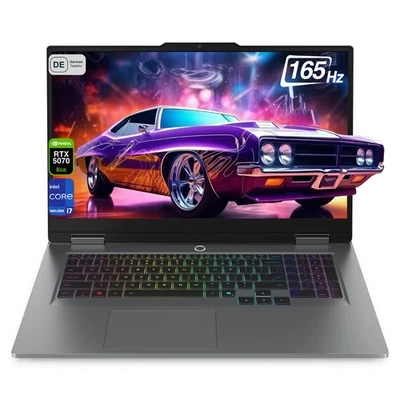 Lenovo LOQ Gaming AI Laptop, i7-14700HX, 17.3" FullHD, RTX5070, QWERTZ Tastatur - Bild 1 von 4