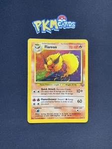 Pokémon TCG Flareon Jungle 3/64 Holo Rare HP. - Picture 1 of 4