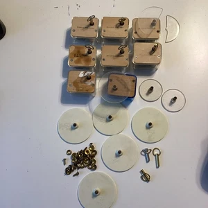 Robin’s Clear Music Box Lot Mechanisms,   Parts? Keys - Picture 1 of 8