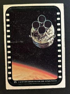 1977 Star Wars Stickers #25 (c) Combined Ship - Picture 1 of 2
