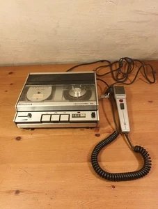Grundig Stenorette SL Dictaphone Stenography With Microphone - Power Tested - Bild 1 von 12
