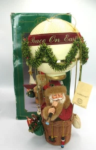 KSA Kurt Adler Fabriche Christmas Is in the Air Santa Balloon  Large 14" W1590 - Picture 1 of 13