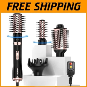 4-in-1 rotierendes Föhnbürsten-Set - 1000 W, schwarz - Bild 1 von 8