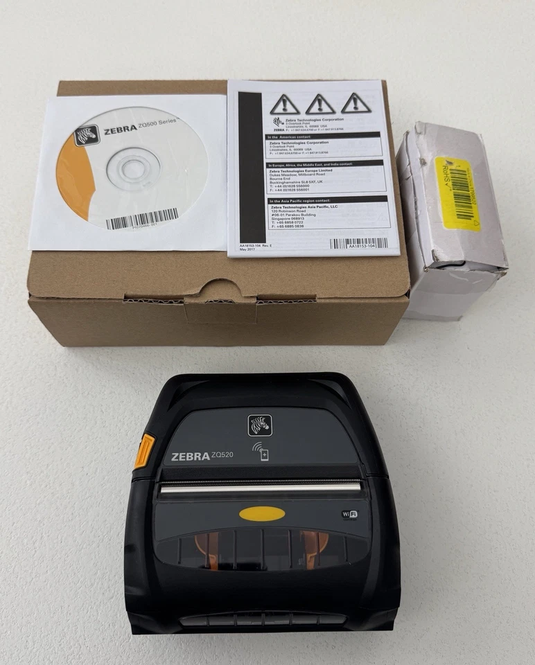 Stampante Portatile Zebra ZQ520 - Immagine 1 di 3