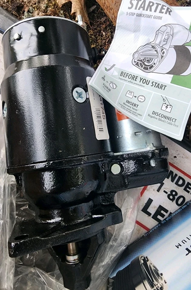 quality-built Starter Motor X4174S Light Duty Trucks  - Image 1 of 4