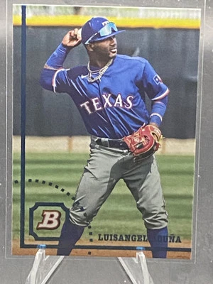 2022 Bowman Heritage #BHP-10 Luisangel Acuña Prospects - Image 1 of 2