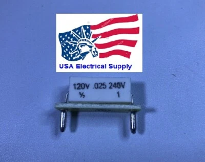 KB/KBIC DC Motor Control Plug-In Horsepower Resistor # 9841, .025 Ohms. - Image 1 of 2