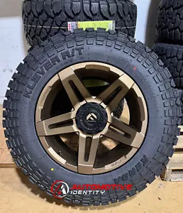 20X12 Fuel D765 SFJ Bronze Wheels 37" Kenda RT Tires 6x135 Ford F150 Raptor SVT - Picture 1 of 4