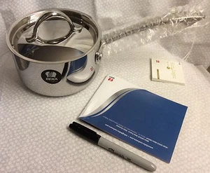 NIB~Beka Synergy Covered Sauce Pan Stainless Steel, 1-1/4-Quart-ship free - Picture 1 of 3