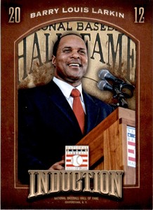 2013 Panini Cooperstown Induction Barry Larkin Cincinnati Reds #12 Insert