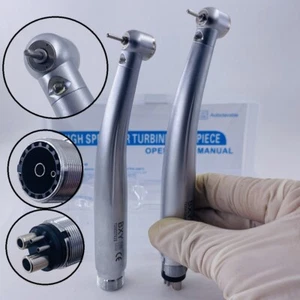 Dental LED E-generator Fiber Optic High Speed Handpiece 2Holes 4Holes NSK Style - Picture 1 of 26