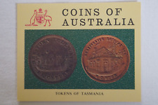 Coins of Australia Vintage 1965 Nabisco Trade Card Tokens of Tasmania