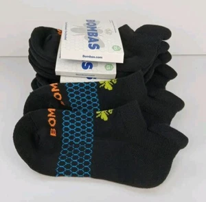  Bombas Womens Honeycomb Arch Support Socks Low Cut XS X-Small Lot Of 5 Pairs  - Picture 1 of 15