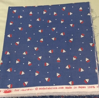 Celebration By Bunny Hill Designs For Moda Cotton Fabric  44” x 36” - Image 1 of 4