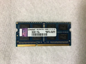 (LOT OF 100) 4GB 2RX8 PC3-12800S (DDR3-1600) SO-DIMM KINGSTON - Picture 1 of 1