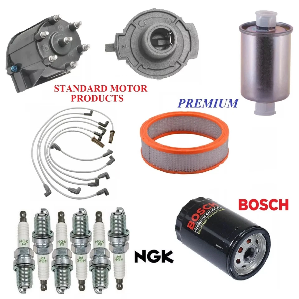 Kit de afinación filtros tapa bujías cable para Chevrolet Astro V6 4,3 L 1986-1991 Foto 1 de 1