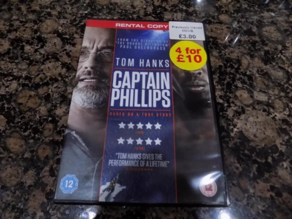 Captain Phillips DVD Tom Hanks (2014) - Image 1 of 1