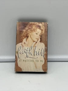 Cassette Single Faith Hill It Matters To Me & Keep Walk-in’ On 1995 - Picture 1 of 4