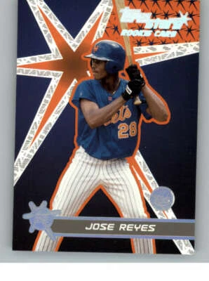 2001 Topps Stars #196 Jose Reyes RC (ref 138252) - Image 1 of 2