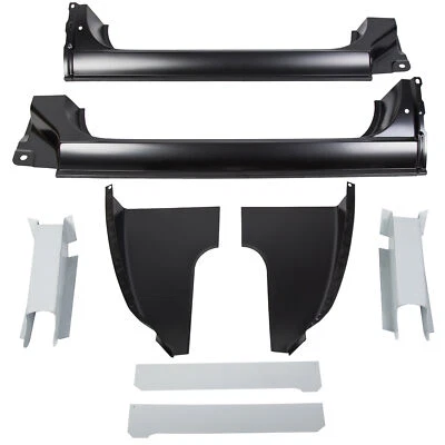For 73-87 Chevy GMC C/K 2 door standard cab Rocker Panel Cab Corner & Mount Set - Image 1 of 4