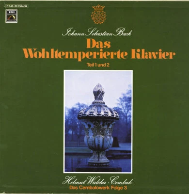 5LP Box BACH Well Tempered Klavier 1+2 HELMUT WALCHA Harpsichord EMI C147-29130 - Image 1 of 3