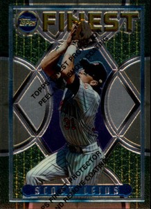 1995 Finest Minnesota Twins Baseball Card #57 Scott Leius