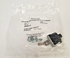 Honeywell 1TL1-4 MICRO SWITCH Toggle Switches TL Series Single Pole Single NEW - Picture 1 of 1