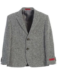 Toddler's Kid's Boy's Formal Blazer Lightweight Tweed Elbow Patches Soft #BLZ-8R - Picture 1 of 3