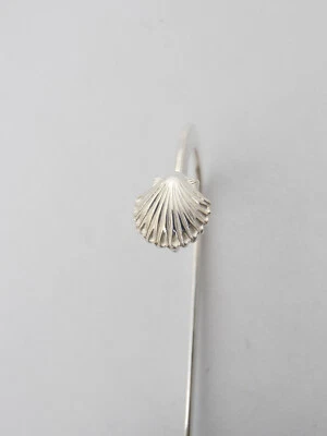 Capasanta : Segnalibro in Argento 925- Segna Pagina Libro Conchiglia San Giacomo - Immagine 1 di 4