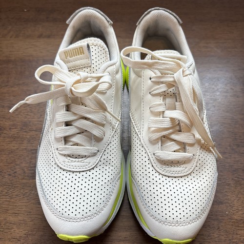 Sneakers beige Puma Cruise Rider plateau donna scarpe casual donna US 6