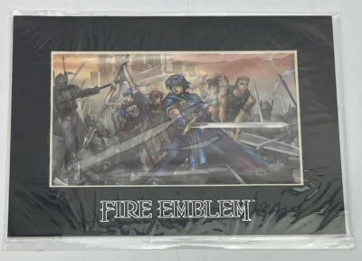 NEW Nintendo Fire Emblem Shadow Dragon Limited Edition Laser Cel of 23,345 w/COA - Image 1 of 4