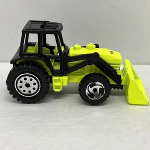 1991 Hot Wheels #103 Virtual Collection Tractor Fluorescent Yellow 1/64 Scale - Picture 1 of 6